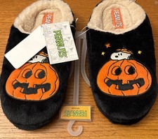 Peanuts Halloween Slippers Size Medium 11  