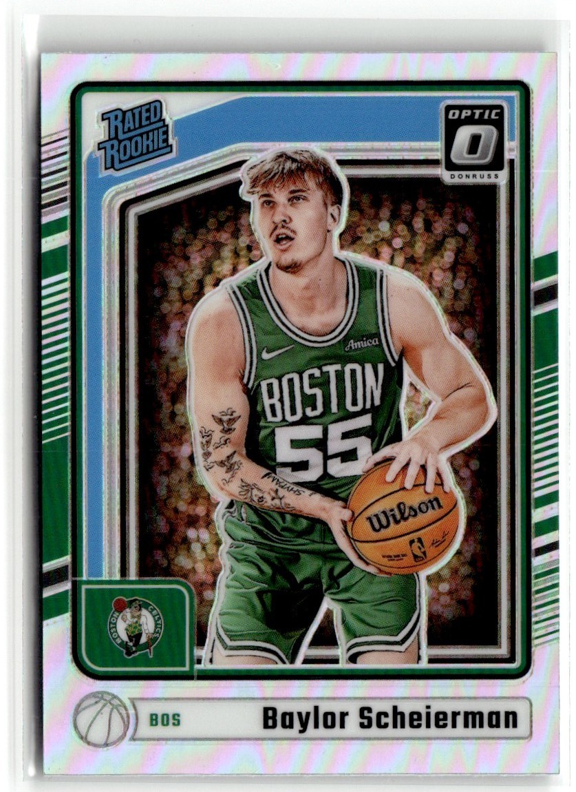 2024-25 Donruss Optic Silver Prizm Baylor Scheierman RC #263