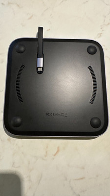 Satechi Mac mini Dock USB-C Hub/DockStation mit SSD Gehäuse antrazit