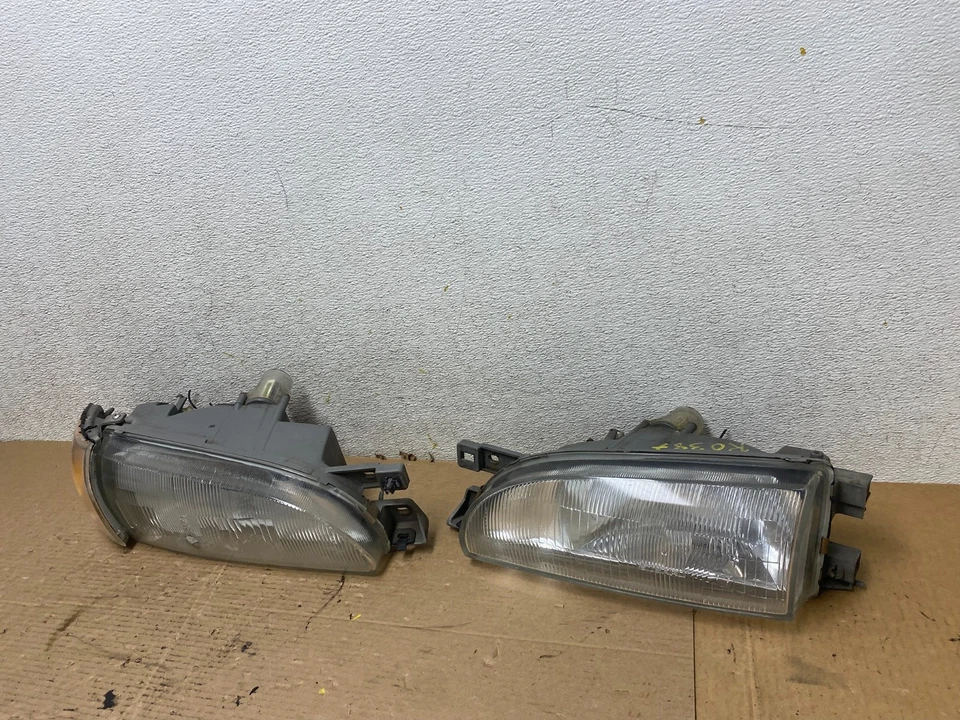 1993 a 1996 Subaru Impreza Wagon conjunto esquerdo+direito farol de halogênio lateral R0387 DG - Imagem 2 de 4