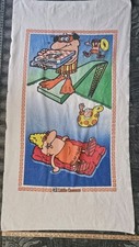 Little Caesars Beach Towel 61" X 32.5" Vintage Made In The USA