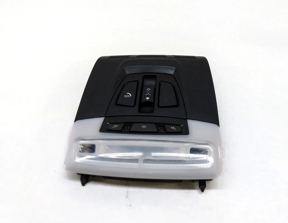 BMW X5 (F15) 2015 techo delantero centro cúpula primaria luz y botón techo corredizo (negro) Foto 2 de 4