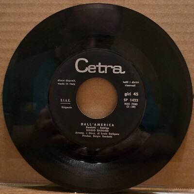 Sergio Endrigo - Dall 'America/La Arca Di Noè - 45rpm 7'' Vinyl - Italy