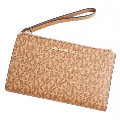 Michael Kors portemonnaie geldbörse jet set travel double zip Deer  neu
