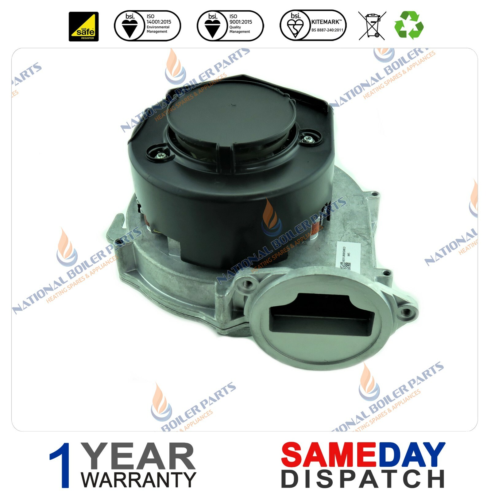 WORCESTER GREENSTAR CS1 FSN GB NG 28KW SYSTEM FAN 87161164740 WAS 