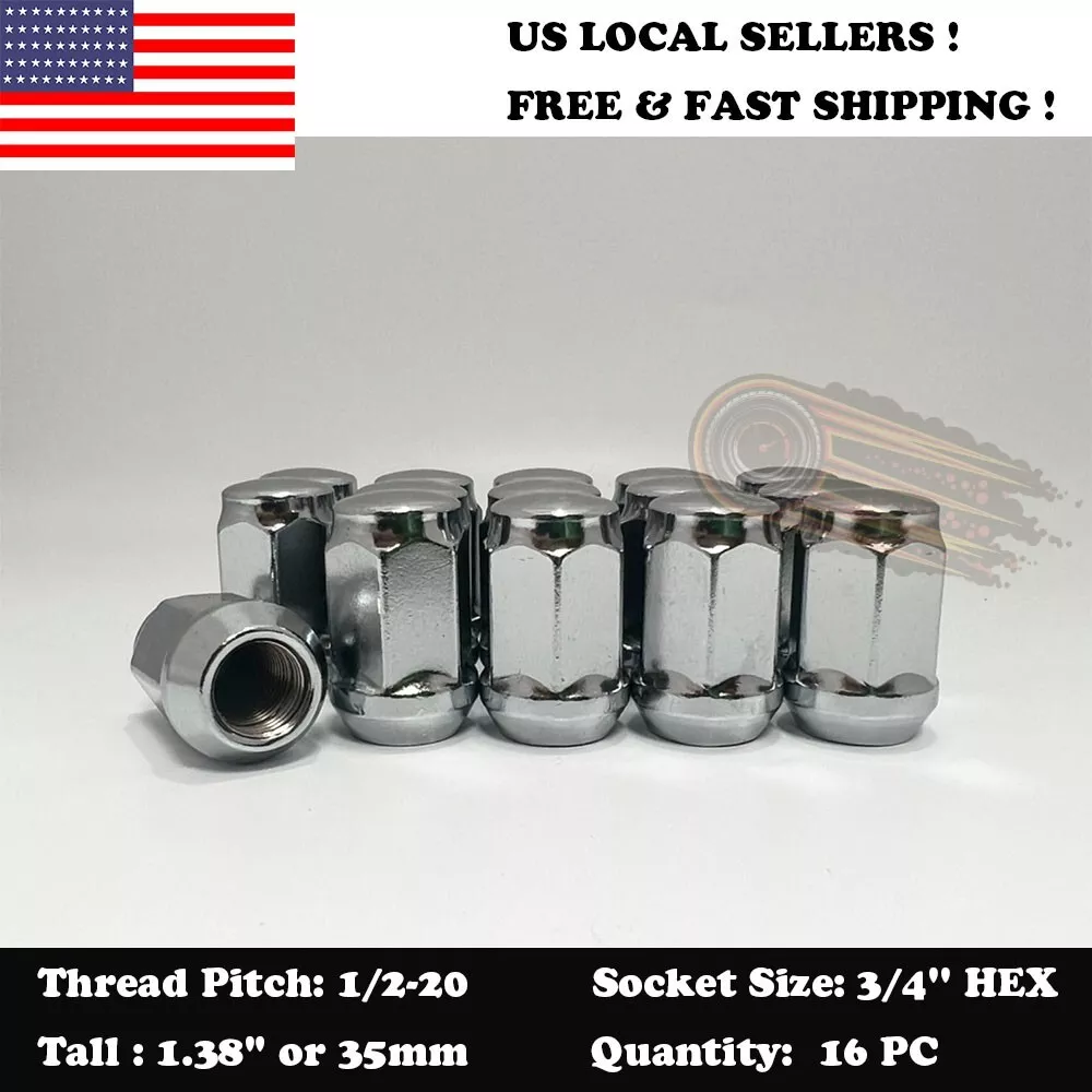Ford chrome 2024 lug nuts