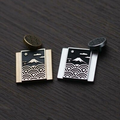 Brass Metal Camera Hot Shoe Cover Shutter Button For Leica Canon Nikon Fuji