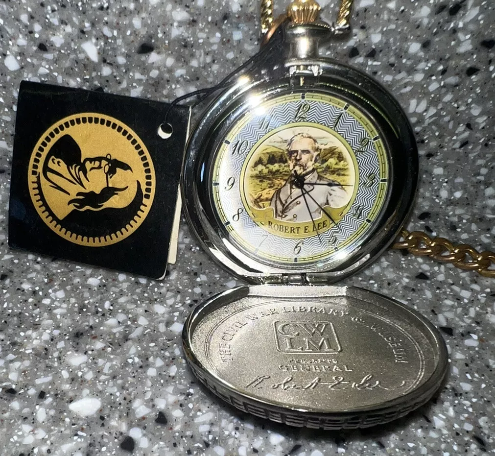 Robert e lee pocket watch clearance