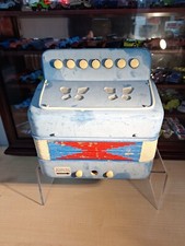 Schylling Light Blue Toy Accordian Rare