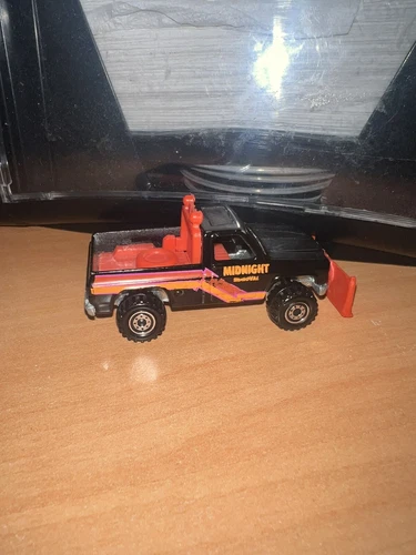 Vintage Hot Wheels 1979 - Midnight Removal Snow Plow Truck Excellent in Black