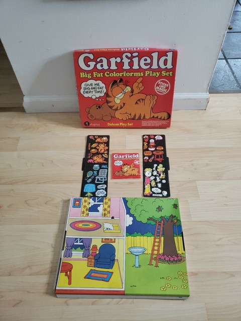 Vintage Garfield Big Fat Colorforms Play Set #2365 for sale online | eBay