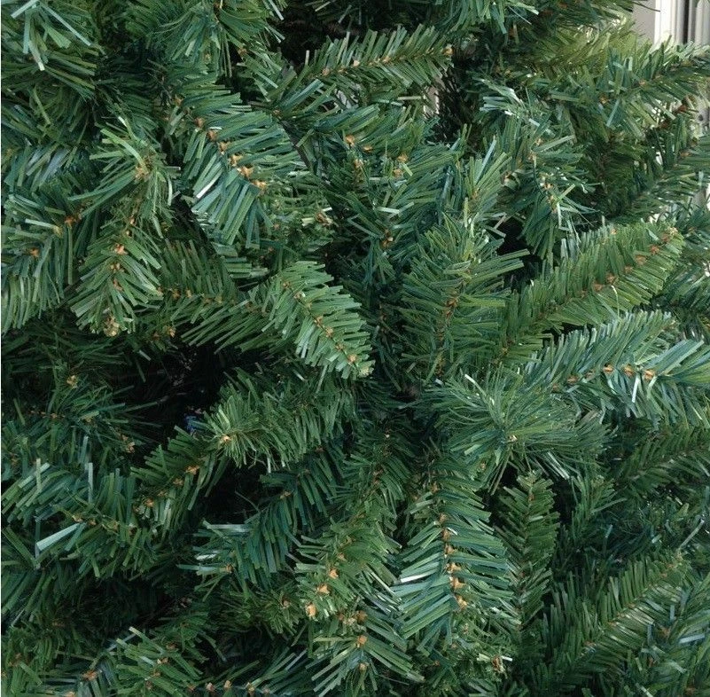 Albero di natale verde cm 180 210 230 270 300 360 super folto realistico - Rotex - Immagine 2 di 4