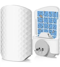 Flying Insect Trap for Indoors, Bug Killer Light Trap for Fruit Flies, Gnats,...