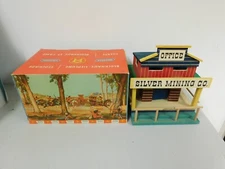 Hausser Elastolin 70mm Western Silver Mining  Wood late 1950s Boxed RARE Lot 2
