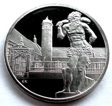 NETHERLANDS ALKMAAR 1 WAAGJE 1254-2004 Wildeman, UNC 30mm 9.4g CuNi. NN3.5