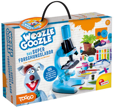 Lisciani Woozle Goozle DE89338WG Das Super Forschungslabor Mikroskop Biologie