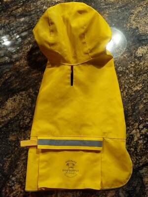 old navy yellow rain jacket