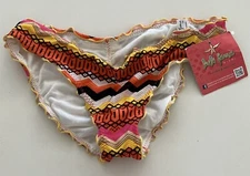 NWT Luli Fama LG bikini Bottoms New Sexy