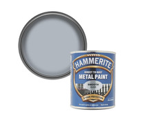Hammerite Direct To Rust Metal Paint Smooth Finish Silver Anti Corrosive 750ml