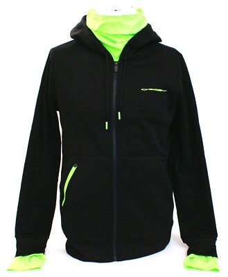 Oakley Black & Green Full Zip FZ Ninja Hoodie Men's NWT | eBay
