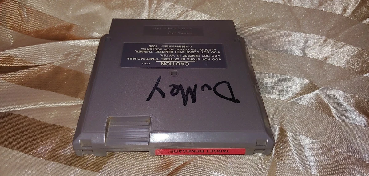 Target Renegade Nintendo Entertainment System NES Game Authentic