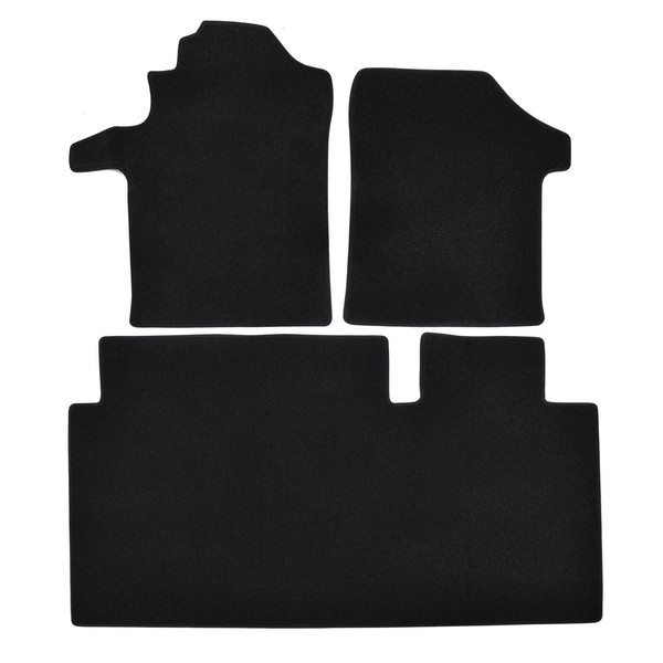 Velour FußMatten Automatten FüR Mercedes Vito Ab 2014 3-Tlg Schwarz-image