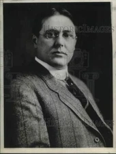 1928 Press Photo Dr. Haven Metcalf, Office, Forest Pathology Dept of Agriculture