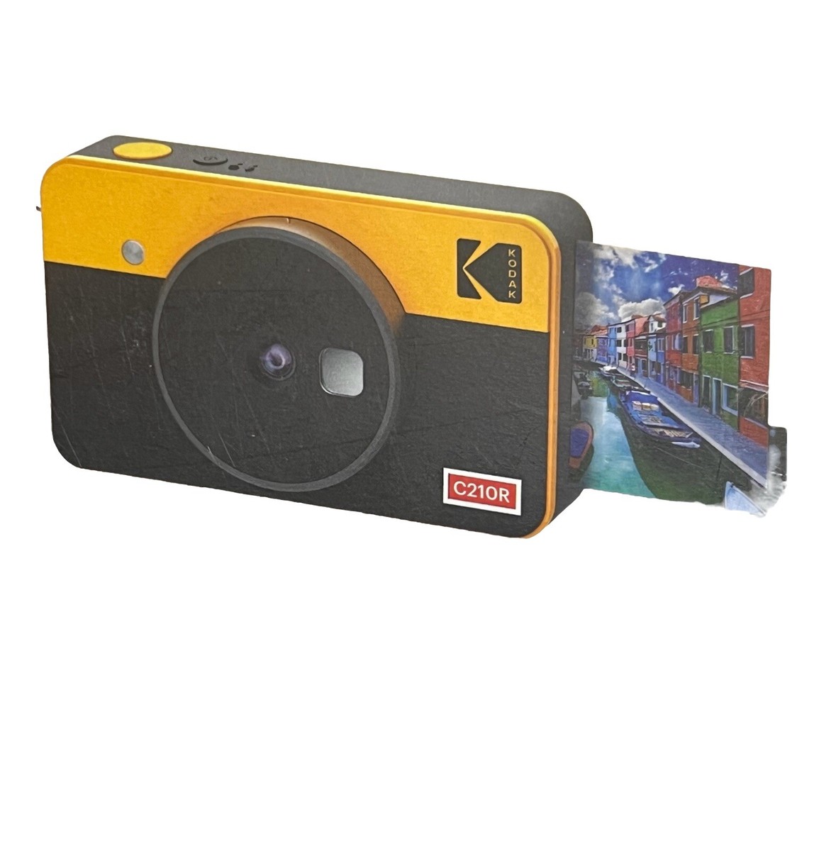 「即売セール」 Kodak Mini Shot 2 RETRO (イエロー) Kodak Mini Shot 2 Retro With 2 Kodak 2.1”x3.4” Cartridge 30 Sheets