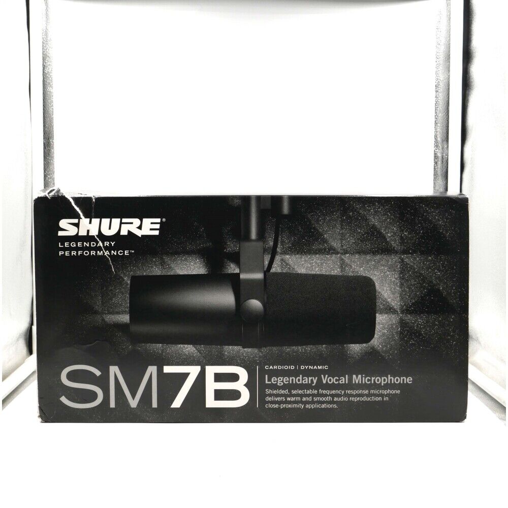Shure SM7B Vocal Dynamic Microphone **OPEN BOX Shure SM7B Vocal Dynamic Microphone **OPEN BOX