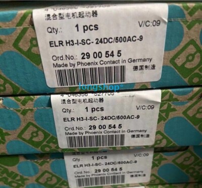 1pcs ELR H3-I-SC- 24DC/500AC-9 2900545 Motor starter