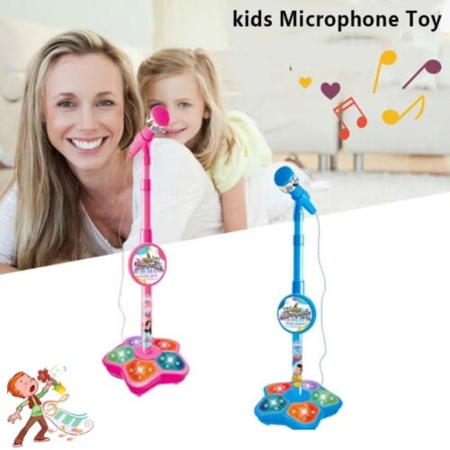 Birthday Party Musical Microphone With Stand Karaoke Mic Gift Mic Music Toy - Picture 1 of 12