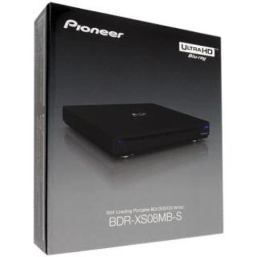 Pioneer slot-in portable Blu-ray drive BDR-XS08MB-S No bundled 