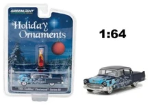 Greenlight 37120 A 1955 Cadillac Fleetwood Series 60 Christmas Ornament 1:64