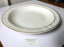 Bernardaud Limoges LOUIS XV  Large 9 1/8" Rimmed Soup Bowl(s) Mint Condition