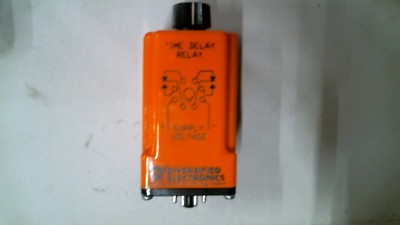 ATC DIVERSIFIED ELECTRONICS  TDC-240-AKA-030 TIME DELAY RELAY 0-100S -FREE SHIP
