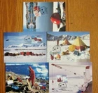 AUSTRALIA ANTARCTIC TERRITORY 1997 EXPEDITIONS SET 5 FIRST DAY MAXIMUM CARDS