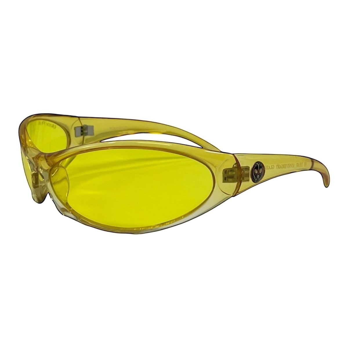Vintage BLACK FLYS Fly O Tech Sunglasses 10th Anniversary Edition