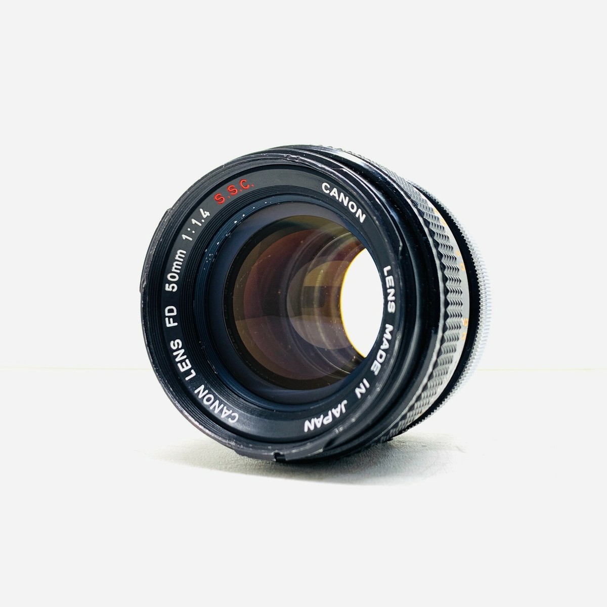 【美品】Canon FD 50mm f1.4 S.S.C. FD50mm f/1.4 S.S.C. (I) - Canon Camera Museum
