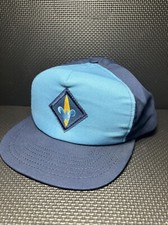 Vintage 1990s Boy Scouts of America Webelos Truckers Cap Made In The USA