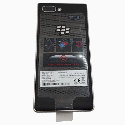 BlackBerry Key2 Single Sim 64GB BBF100-1 Silver QWERTY | eBay
