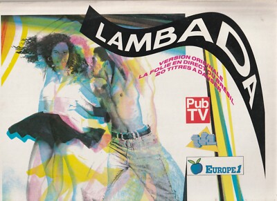  Lambada - Version Originale(PubTV, tf1, EUROPE 1) Doppel LP Vinyl 1989