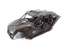 Arrma Fireteam 6s BLX Black Painted Body Shell with Body Clip Roll Cage Interior