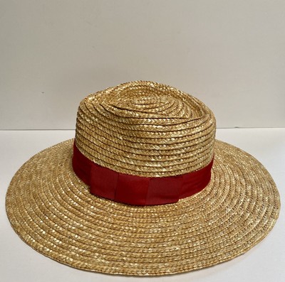 Brixton Joanna Straw Sun Hat Honey/Red 