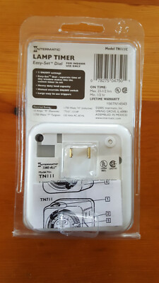 INTERMATIC LAMP TIMER TN111C 本体 Intermatic Plug-In Lamp