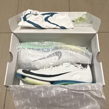 Nike Air Zoom Maxfly 2 Track Running Spikes White Blue FD8395-102 Size 13/14.5