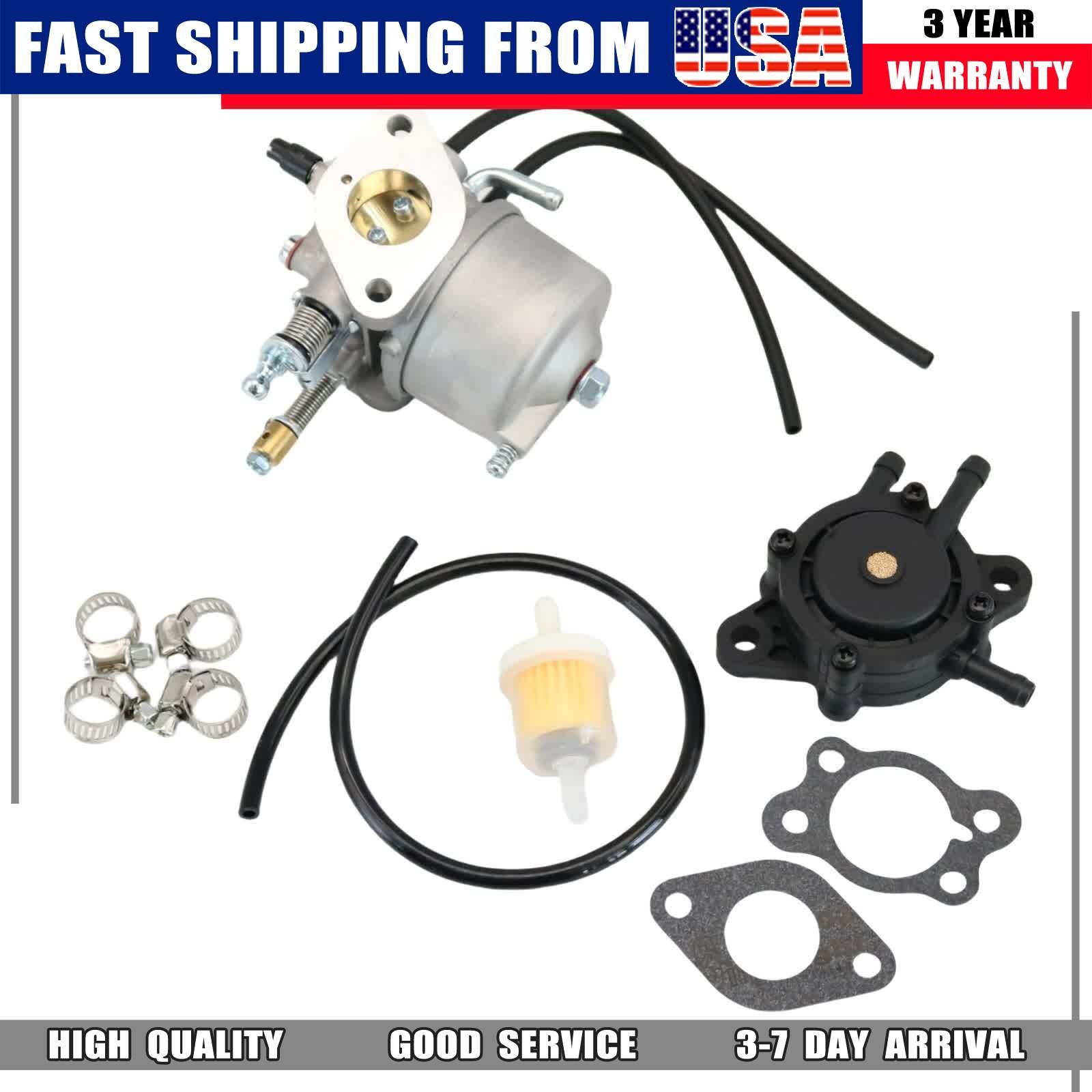 Cart Carburetor W/Fuel Pump Fuel Filter FITS 1991-up EZGO TXT 4 Cycle 295CC Golf