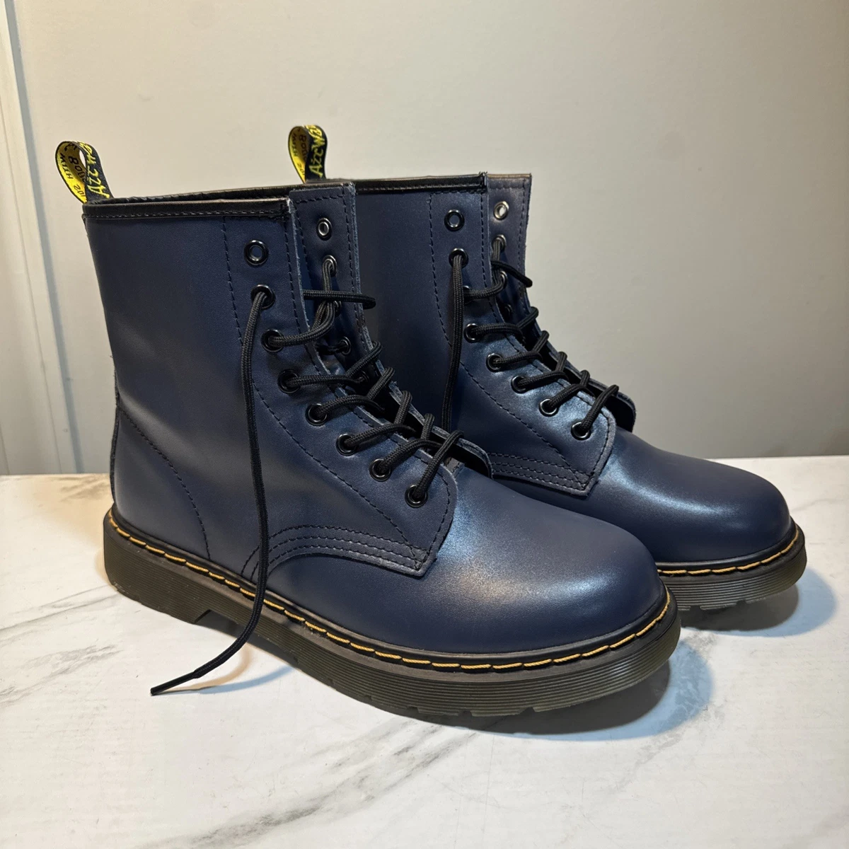 Dr Martens 1460 Blue Indiana Men's Boots for sale | eBay
