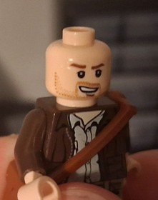 Lego Indiana Jones iaj044 Open Mouth Minifigure With Accessories