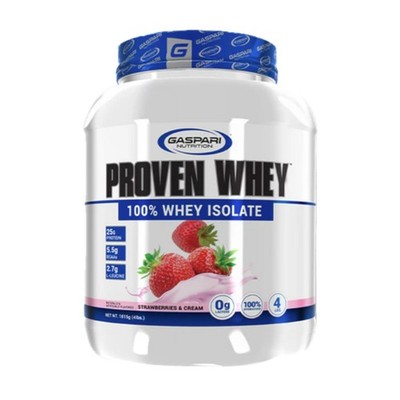 Gaspari Nutrition Proven Whey, 100 Hydrolyzed Whey Isolate, High Protein, Lac...