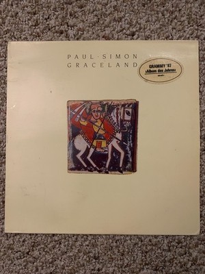 Paul Simon   Graceland LP 1986 Warner Bros Pop Rock World Music Vinyl VG+